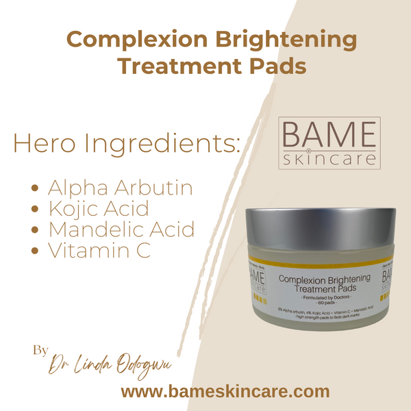 Brightening Treatment Pads | Brightening Pads | BAME Skincare